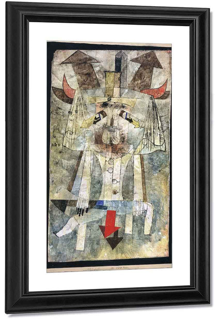 The Wild Man By Paul Klee By Paul Klee