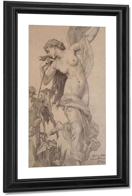 Times Of The Day 1 Aurora1 By William Bouguereau By William Bouguereau