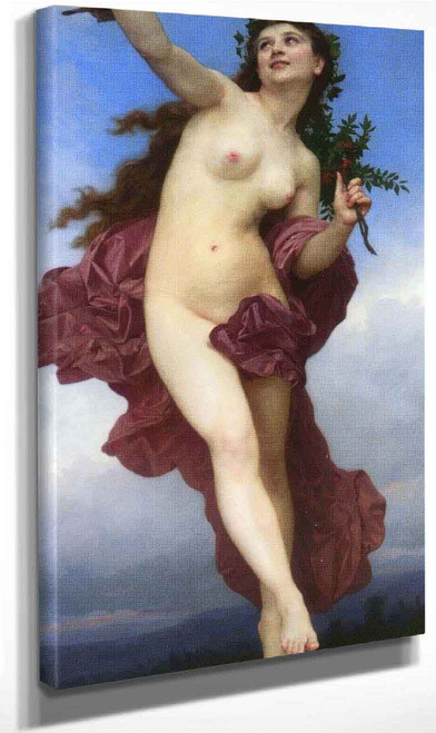 Times Of The Day 2, Day By William Bouguereau Art Reproduction