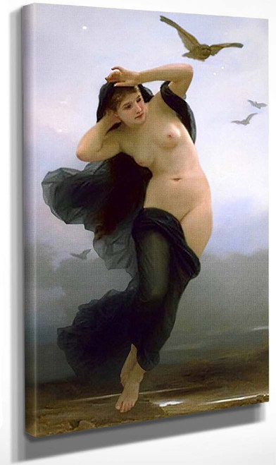 Times Of The Day 4, Night By William Bouguereau Art Reproduction