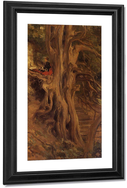 Trees At Cliveden By Sir Frederic Lord Leighton