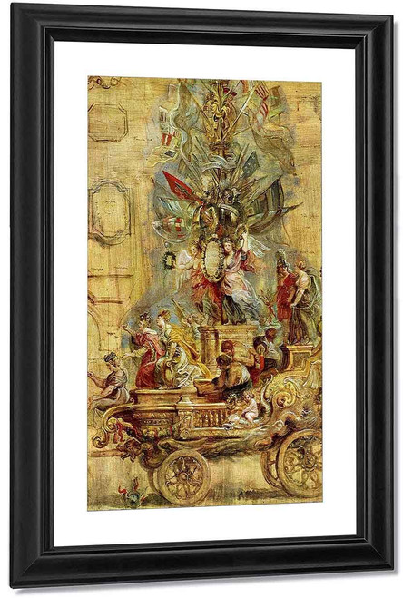 Triumphal Car Of Kallo By Peter Paul Rubens By Peter Paul Rubens