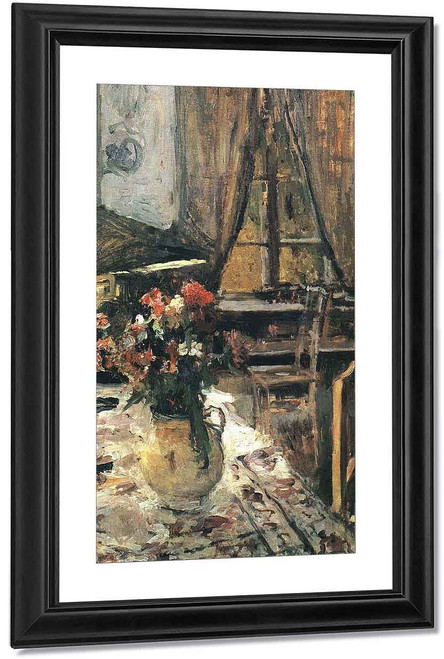 Twilight In The Room By Constantin Alexeevich Korovin By Constantin Alexeevich Korovin