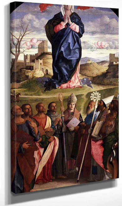 Virgin In Glory With Saints By Giovanni Bellini By Giovanni Bellini