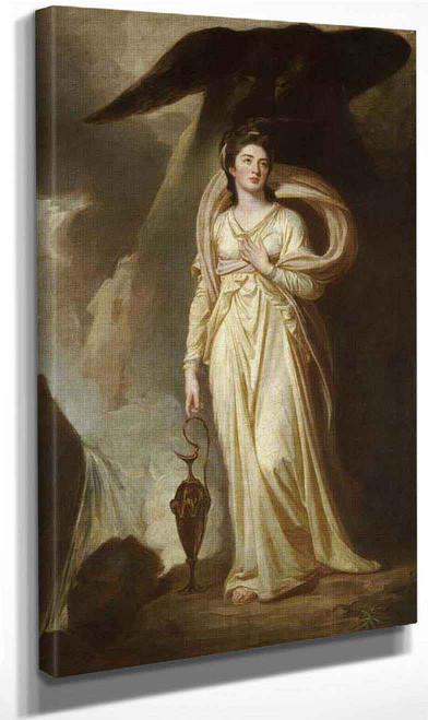 Viscountess Bukeley As Hebe By George Romney By George Romney