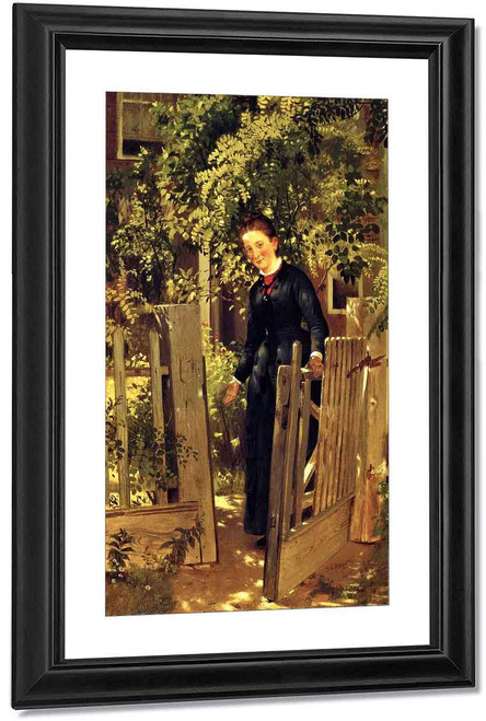 Walk In By John George Brown By John George Brown