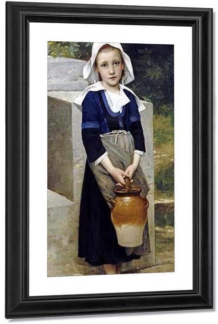 Water Carrier By William Bouguereau By William Bouguereau