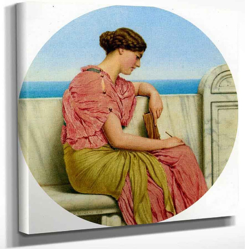 Distant Thoughts By John William Godward Art Reproduction