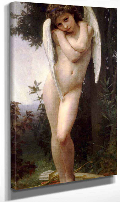 Wet Cupid By William Bouguereau By William Bouguereau