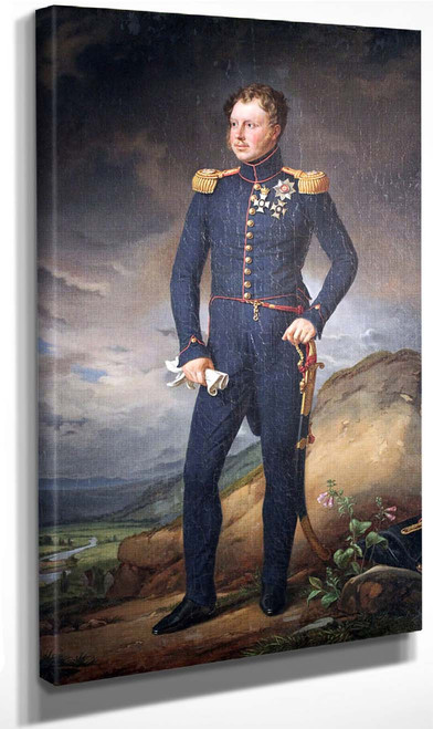 Wilhelm I As A Victorious General By Joseph Karl Stieler