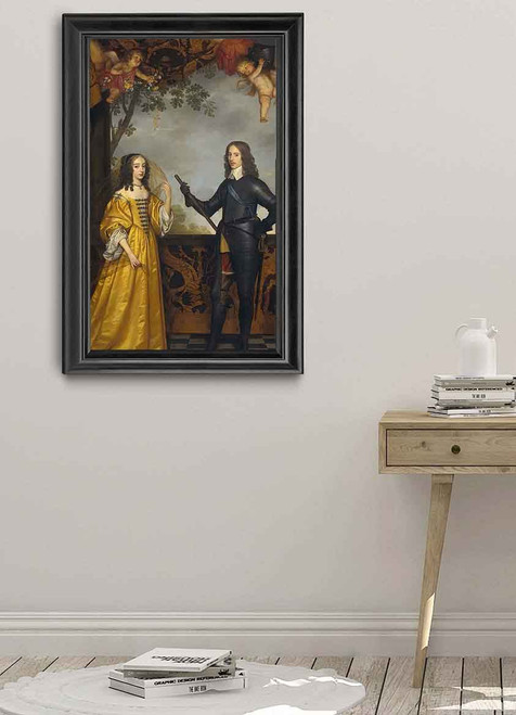 Willem Ii, Prince Of Orange, And His Wife Maria Stuart By Gerard Van Honthorst By Gerard Van Honthorst Art Reproduction Willem Ii, Prince Of Orange, And His Wife Maria Stuart By Gerard Van Honthorst By Gerard Van Honthorst Art Reproduction