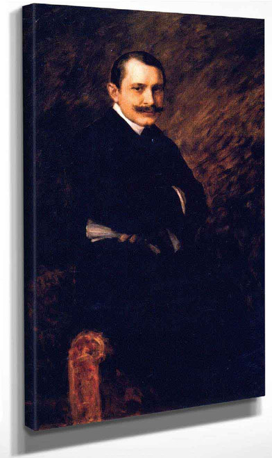 William Clyde Fitch By William Merritt Chase By William Merritt Chase