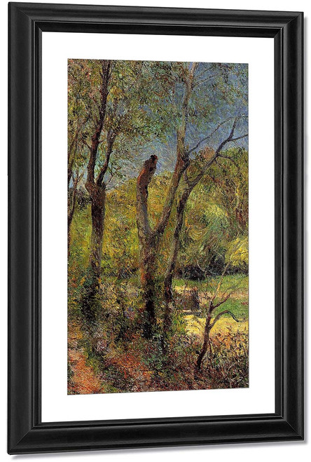 Willows By Paul Gauguin By Paul Gauguin
