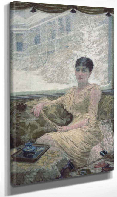 Winter Day By Giuseppe De Nittis By Giuseppe De Nittis