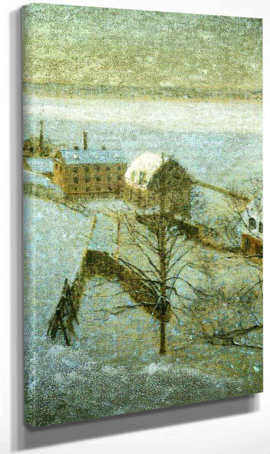 Winter In Stockholm By Eugene Jansson