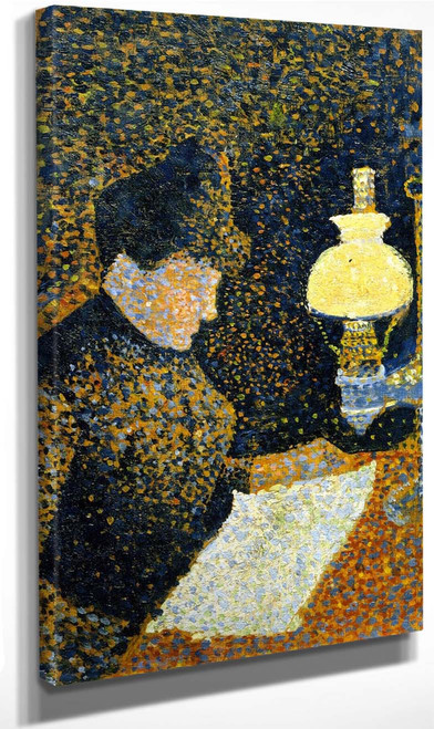 Woman Reading By Paul Signac