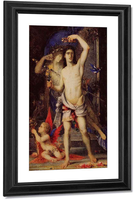 Young Man And Death By Gustave Moreau