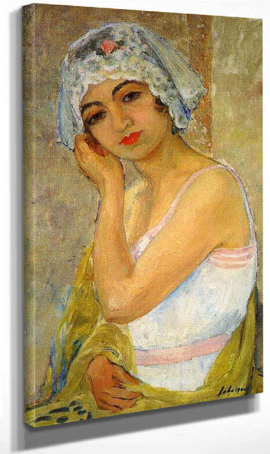 Young Woman By Henri Lebasque By Henri Lebasque