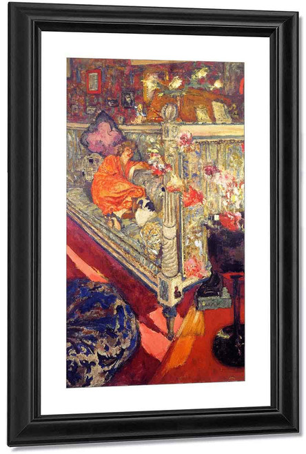 Yvonne Printemps On The Sofa By Edouard Vuillard Yvonne Printemps On The Sofa By Edouard Vuillard