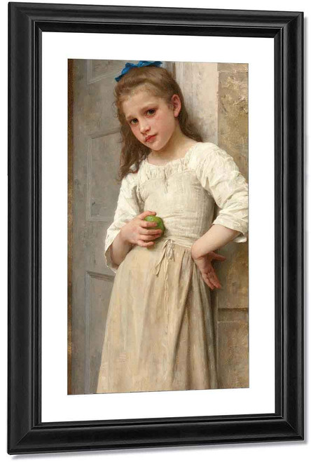 Yvonne Sur Le Pas De La Porte1 By William Bouguereau By William Bouguereau