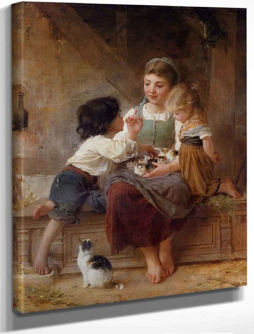 A Happy Family By Emile Munier