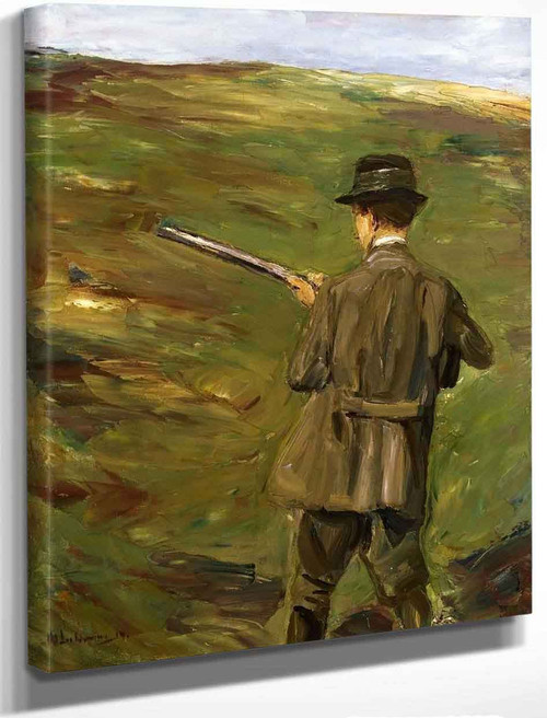 A Hunter In The Dunes By Max Liebermann By Max Liebermann