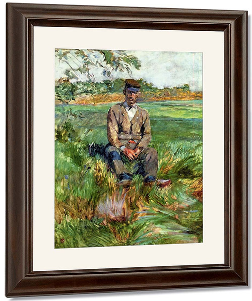 A Laborer At Celeyran By Henri De Toulouse Lautrec