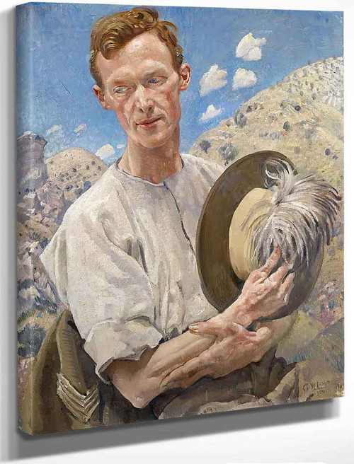 A Sergeant Of Light Horse In Palestine By George W. Lambert