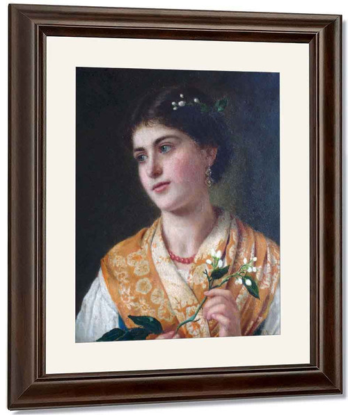 A Spring Of Orange Blossoms By Sophie Anderson