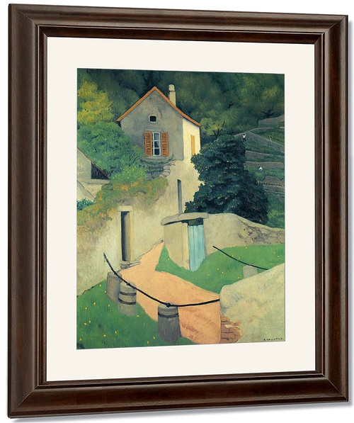 A Vallon Landscape By Felix Vallotton