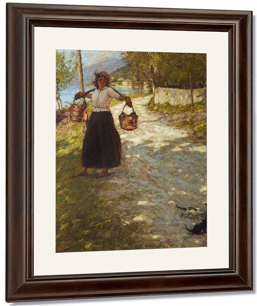 A Veronese Road By Henry La Thangue