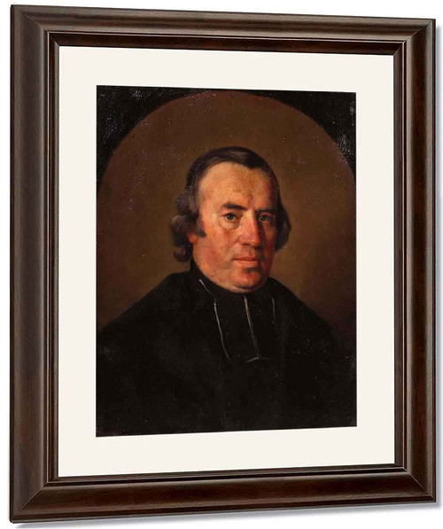 Abbot Hontonx By William Bouguereau By William Bouguereau