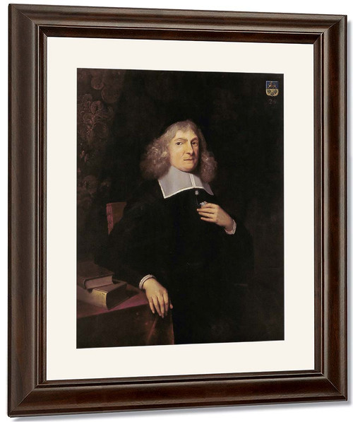 Abraham Van Wicquefort By Caspar Netscher