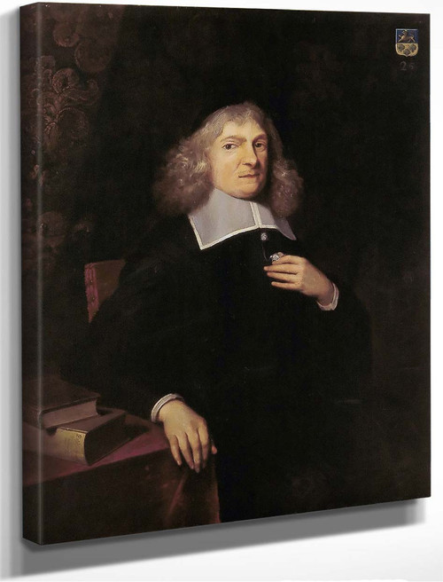 Abraham Van Wicquefort By Caspar Netscher