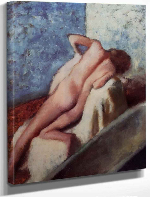 After The Bath13 By Edgar Degas By Edgar Degas