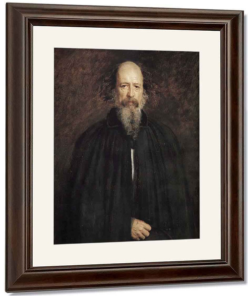Alfred Tennyson By Sir John Everett Millais
