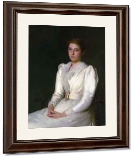 Alice Bacon By Frank W. Benson By Frank W. Benson