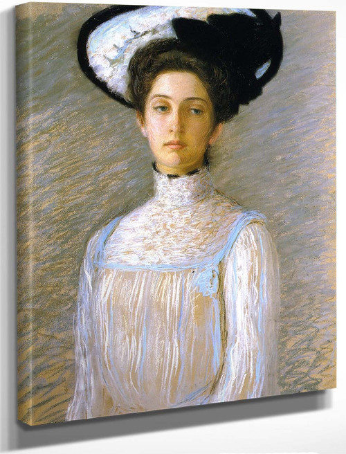 Alice In A White Hat By Lilla Cabot Perry Alice In A White Hat By Lilla Cabot Perry