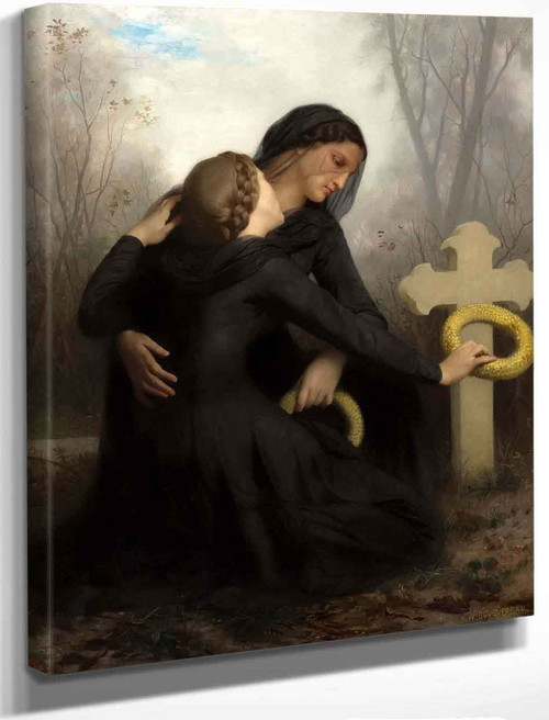 All Saints Day (Small Version) By William Bouguereau(French, 1825 1905) By William Bouguereau(French, 1825 1905)