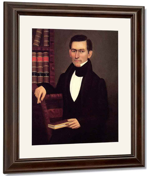 Amos Geer Hulbert By Erastus Salisbury Field