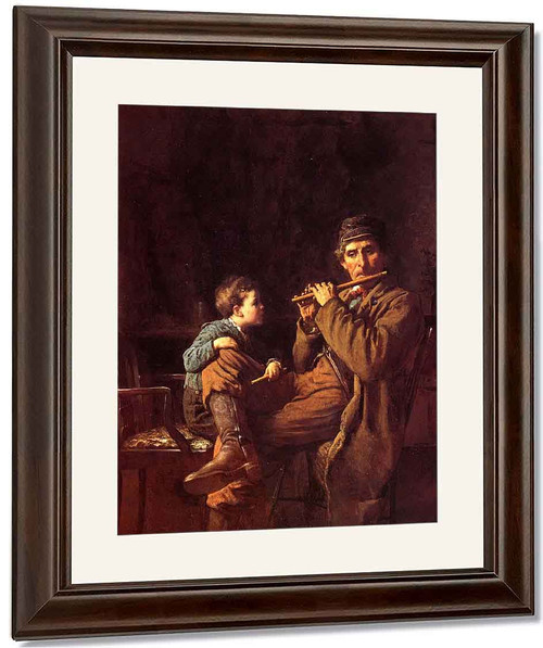 An Earnest Pupil By Eastman Johnson By Eastman Johnson An Earnest Pupil By Eastman Johnson By Eastman Johnson