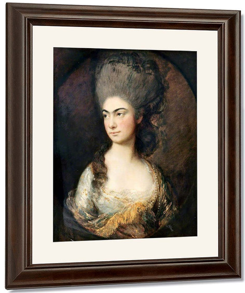 Anne Luttrell, Duchess Of Cumberland By Thomas Gainsborough By Thomas Gainsborough