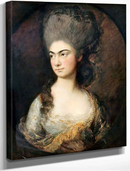 Anne Luttrell, Duchess Of Cumberland By Thomas Gainsborough By Thomas Gainsborough