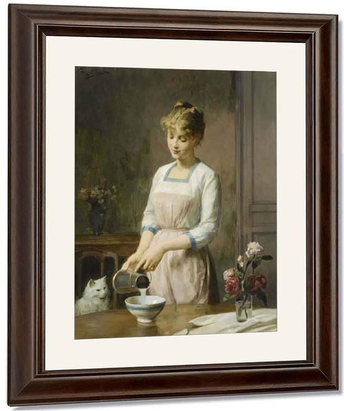 Anticipation By Victor Gabriel Gilbert By Victor Gabriel Gilbert