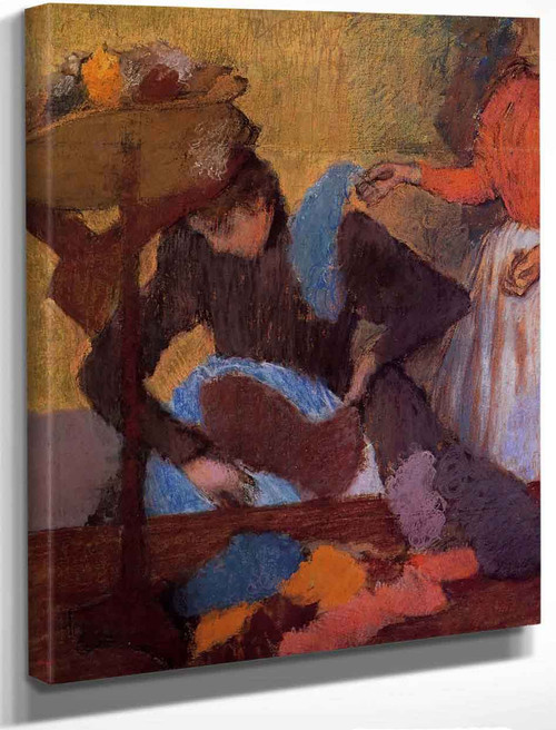 At The Milliner's4 By Edgar Degas By Edgar Degas