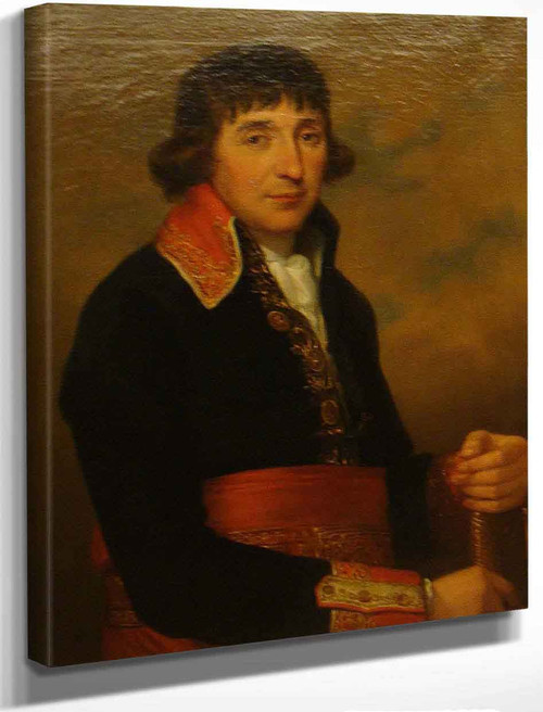 Augustin De Lespinasse By Angelica Kauffmann By Angelica Kauffmann