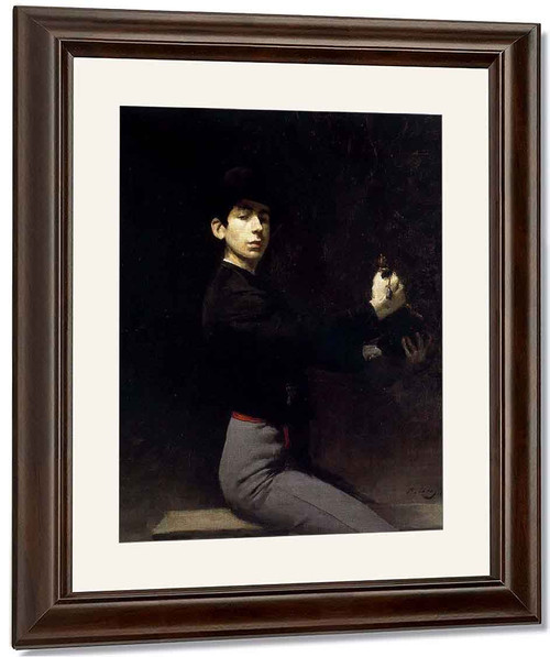 Autorretrato Con Bota By Ramon Casas I Carbo