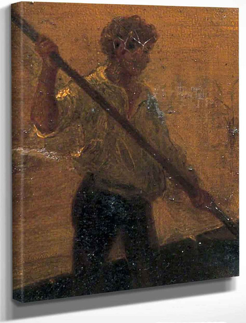 Boy In A Punt By Henry Scott Tuke