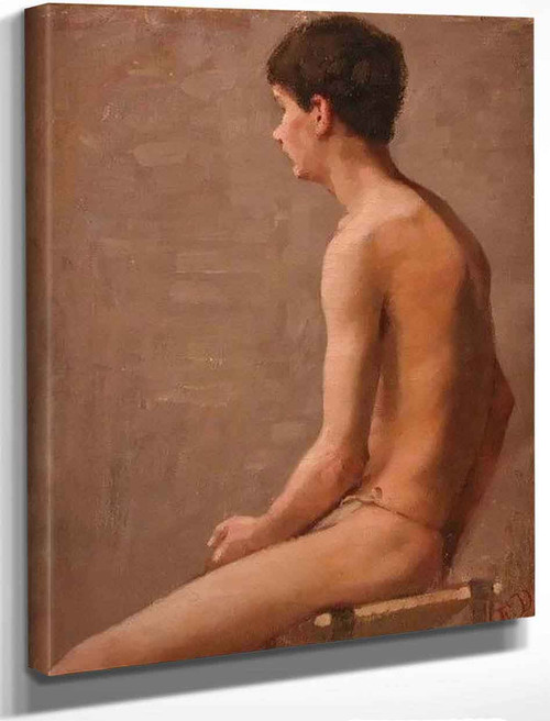 Boy Sitting By Elin Kleopatra Danielson Gambogi By Elin Kleopatra Danielson Gambogi