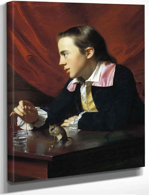 Boy With A Squirrel By John Singleton Copley By John Singleton Copley